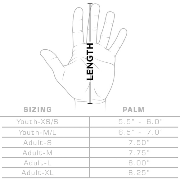 Repsters RPG1 Football Gloves - Adult Size Medium in Eggplant - Picture 8 of 13